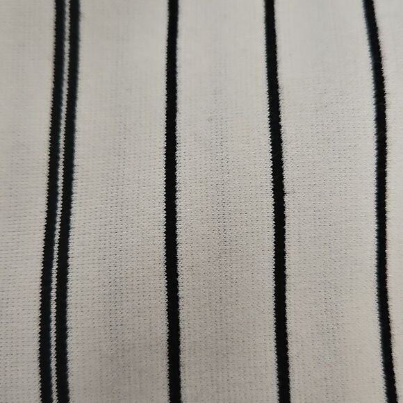 Striped Black and White Women's Shorts - Picture 13 of 16
